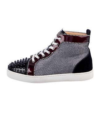 やからマンChristian Louboutin Louis Spikes Louis Spikes - High-Top Sneakers - Calf leather and spikes