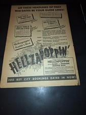 Hellzapoppin' Rare Original Classic 1942 Promo Poster Ad Framed!