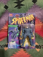 Vintage Spider-Man Animated Series Rhino W/Ramming Head Action Toy Biz 1994