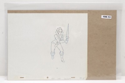 He-Man and the Masters of the Universe Hand Drawn Animation Drawing Art (198-13)