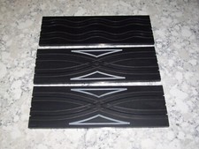 Aurora Model Motoring HO Slot Car Track 3 pc. lot 9" wiggle 2 crisscross
