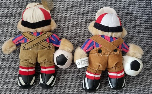 FCB 2 x Maskottchen BAZI, stark gebraucht 16 cm, inzwischen selten SAMMLER RAR - Bild 2 von 2