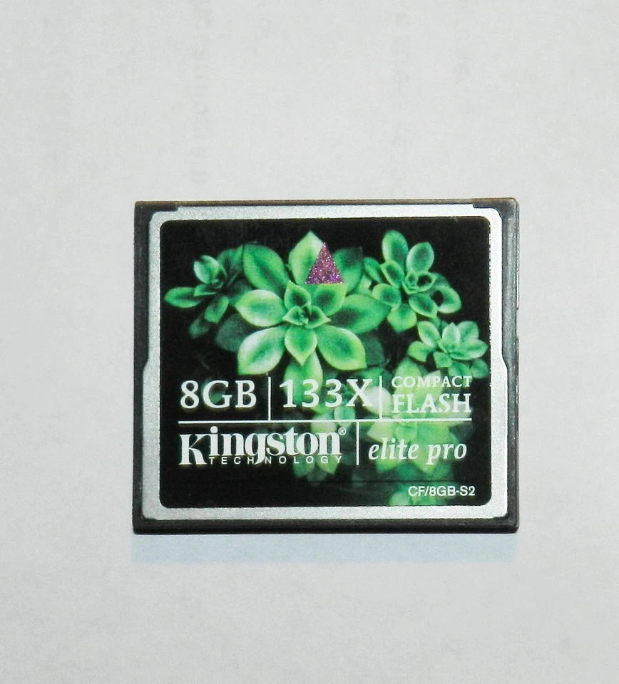 Kingston Elite Pro 8GB 133x - CompactFlash I Card - CF/8GB-S2 + Case. Excellent - Image 2 of 4