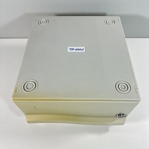 Vintage Media Drawer Floppy Disk Case Lockable Stackable TP-200L Grey Office - Afbeelding 23 van 23