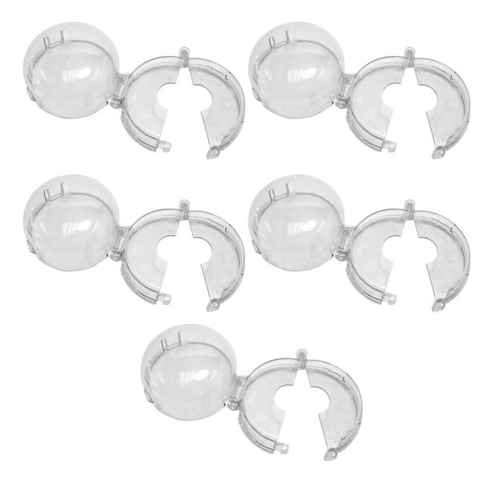 5 Pcs Gas Stove Knob Locks Covers for Child Safety Hob Guard Kitchen