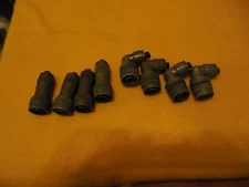 Bendix Style U-393/U & U-290/U Circular Connector Plug 12 contacts 4 Male 4 F/M