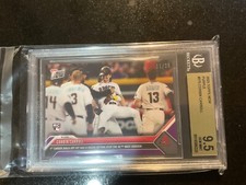2023 Topps Now Corbin Carroll RC SSSSSP #/25 Rookie 1st Walk Off Hit BGS 10 💎