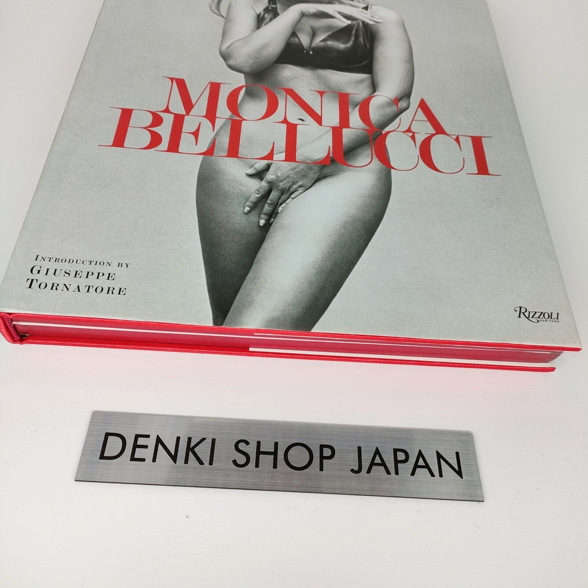 Monica Bellucci Hardcover 2010 Tornatore Rizzoli Art Photography
