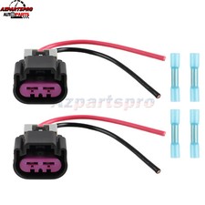 Electric Fan Switch Connector Plug Pigtail For Chevy Avalanche Silverado Tahoe
