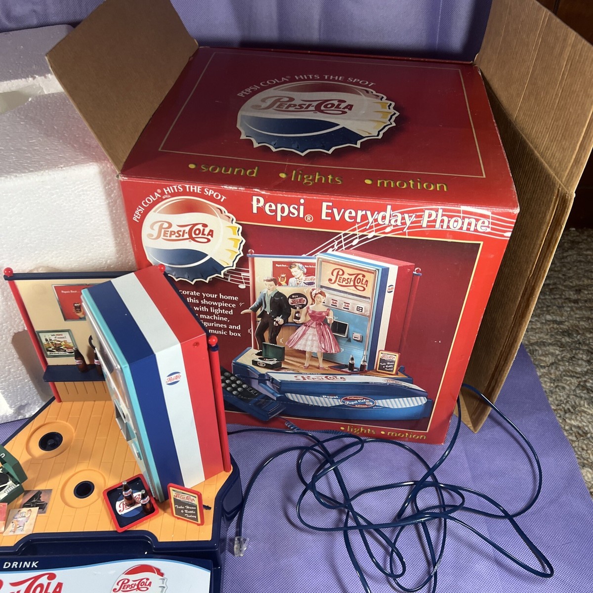 Vintage 1997 Pepsi Cola Everyday Musical Phone P5 | eBay