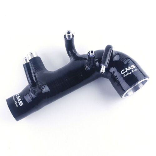 For 04-08 Subaru Forester XT 2.5 Turbo EJ255 Silicone Intake Inlet Hose Black - Imagen 3 de 11