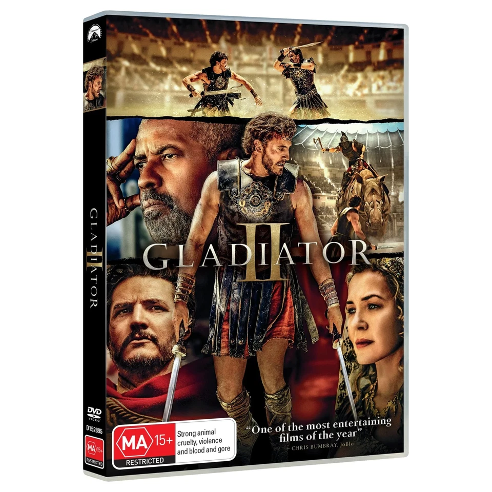 Gladiator II 2 (DVD, 2024) NEW - image 2 of 2