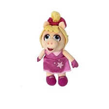 Miss Piggy Doll Disney Muppet Babies Toy Kermit Girlfriend Plush Doll Blonde Pig