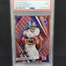 2023 Panini Phoenix - #31 Saquon Barkley SP Red Seismic /199 - PSA 9 - POP 1