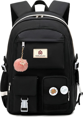 Backpack Set Bookbag Black Girl Backpack Black School Backpack For