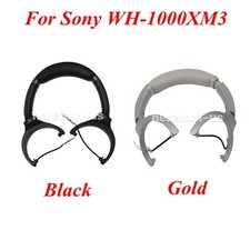 Original Sony WH-1000XM3 OEM Headband Assembly Replacement Black/ Gold Parts