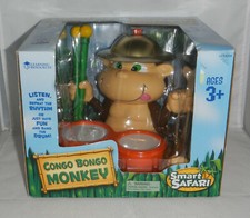 NIB Learning Resources Smart Safari Congo Bongo Monkey LER6204 Kids Toy