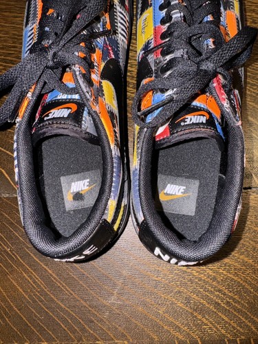 Nike Blazer Low Premium Patchwork CI9888-001 Black MEN'S Shoes Size 10.5 - Picture 3 of 8