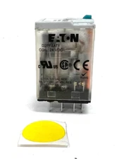 EATON D2PF4AT1 GENERAL PURPOSE PLUG IN RELAY 24 VDC D2PF LED INDICATING LIGHT