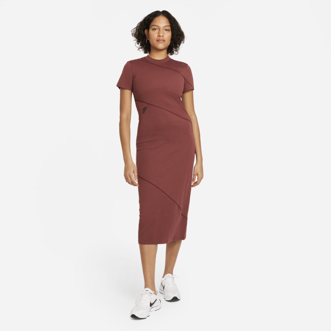 Womens Nike Maxi Long Dress XS Bronze Brown Shortsleeve Casual | eBay Womens Nike Maxi Long Dress XS Bronze Brown Shortsleeve Casual | eBay