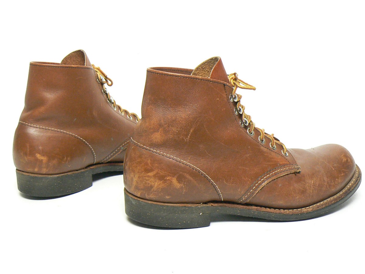 Red Wing 565 USA Vtg The Original Blacksmith Soft Toe Lace-Up