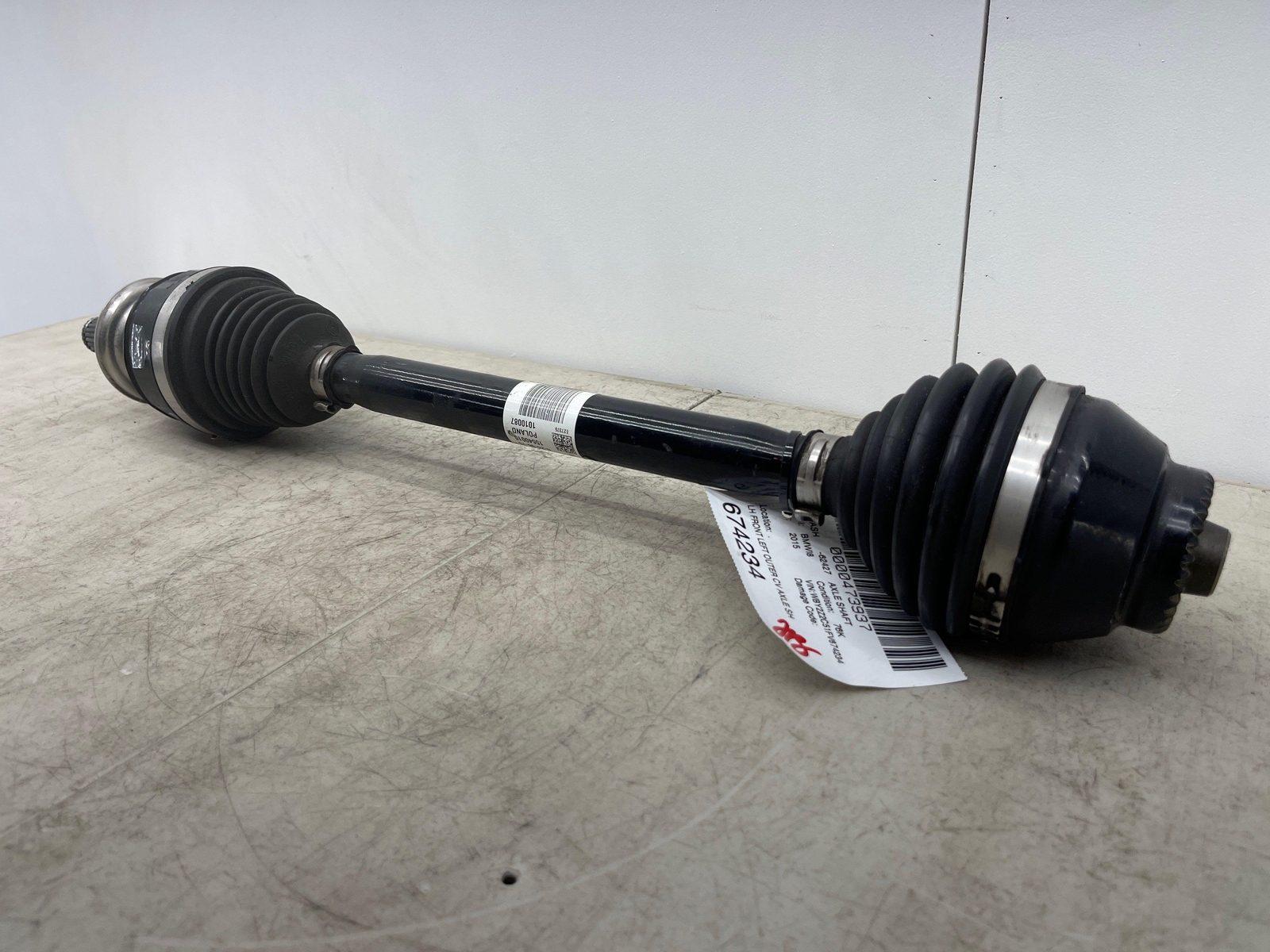2014-2019 BMW I8 OEM FRONT RIGHT OUTER CV AXLE SHAFT