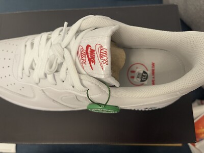 Size 11.5 - Nike Air Force 1 Low White Rose 2021 194502172102| eBay