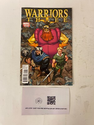Warriors Three #1 NM- Marvel comic book 36 MS26