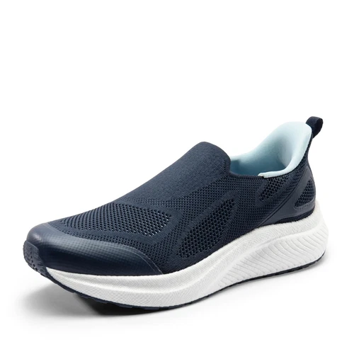 Men's Hands-Free Slip On Walking Shoes Laceless Lightweight Tennis Sneakers