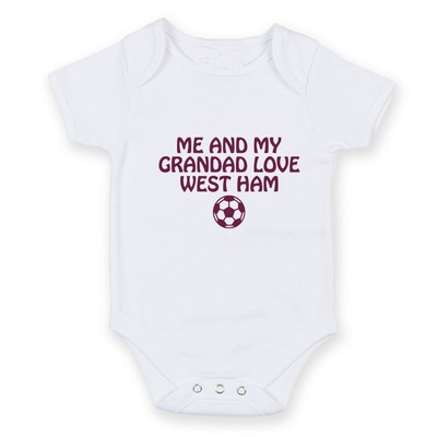 west ham babygrow