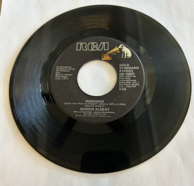 Morris Albert ~  Feelings/ Memories  ~ 45 Vinyl Record
