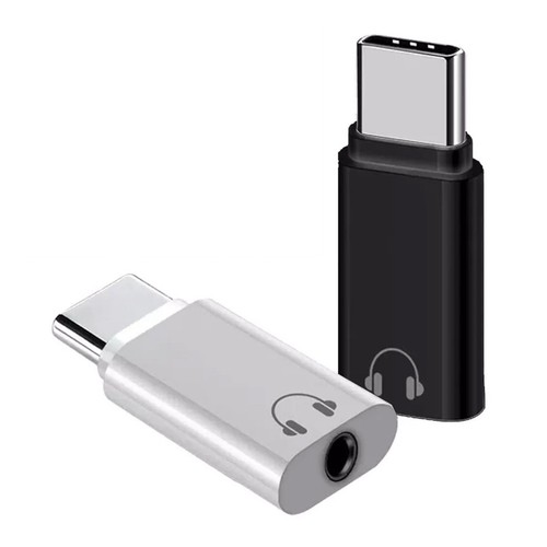 USB-C Type C to 3.5mm AUX Audio Headphones Jack Adapter For ALL Samsung iPhone