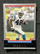 2004 Bowman Football STEPHEN DAVIS #55 Carolina Panthers