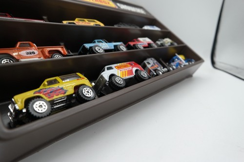 12 Vintage Matchbox Trucks Collector Showcase Display Case 4x4 Vans Xmas Gift - Picture 15 of 17