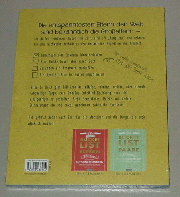 Thumbnail - Bucket List Grosseltern - 250 Dinge Die Man Mit Seinen Enkeln Erlebt