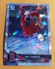 2018 Bowman Chrome Prospect Atomic Refractor Mike Shawaryn #CPA-MS Auto- 061/100