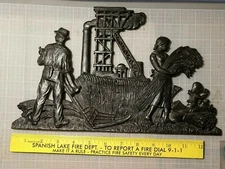 AEA ? Cast Iron Sign German Ammonia Energy ASSOCIATION Deutche DAVV Advertising 