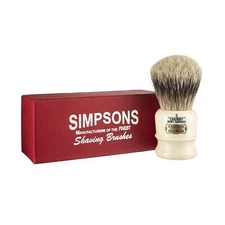 Simpsons Best Badger Shaving Brush (Chubby CH2 Best) Chubby 2 ﻿Best