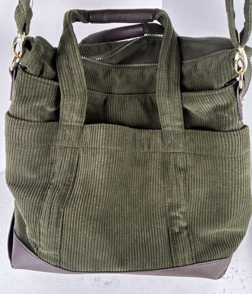 Bolso de Hombro Martha Stewart Pana Viaje Fin de Semana Cuero Comprador Foto 2 de 4