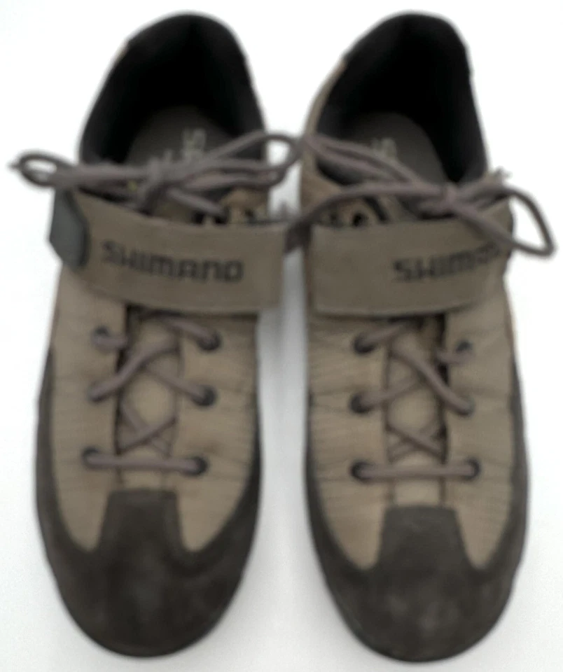 Zapatos de ciclismo de montaña Shimano para mujer talla 7,5 EE. UU. SH-M 038 negro tostado Foto 3 de 4