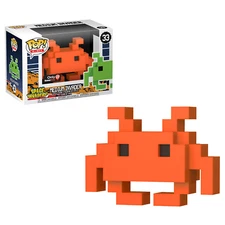 Funko Pop! Vinyl: Space Invaders - Medium Invader - (Orange) -   #33