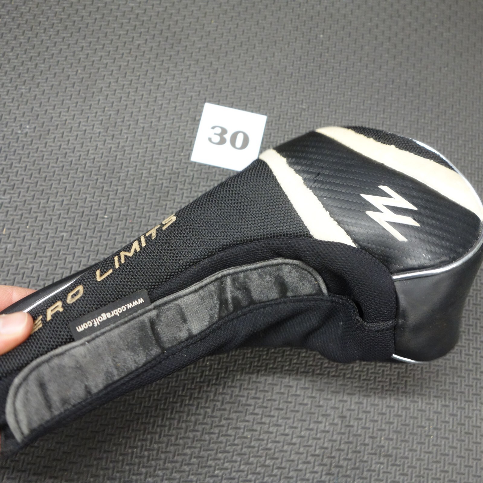 COBRA GOLF Driver head cover fast shipping black white z 240223 eBay