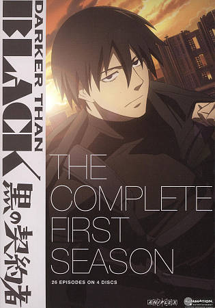 Darker Than Black: The Complete First Season (DVD, 2010, 4-Disc Set) for  sale online