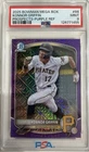 2025 Bowman -Chrome Prospects Konnor Griffin #BCP-86 Purple Mojo Refractor /250