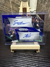 2025 Panini Prizm Ryan Waldschmidt Slade Caldwell FOTL Blue Shimmer Auto /4