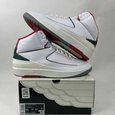 Nike Schuhe Air Jordan 2 Retro „Origins/White Fire Red“ 2024 - Bild 1 von 4