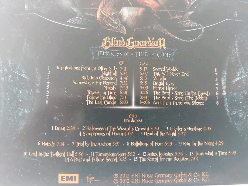 Blind Guardian - Memories Of A Time To Come - Best Of - Special Edition (3CD Del - Bild 3 von 4