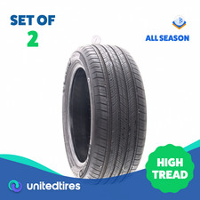 Set Of 2 Used 25550r20 Michelin Primacy As 105h - 832 Set Of 2 Used 25550r20 Michelin Primacy As 105h - 832