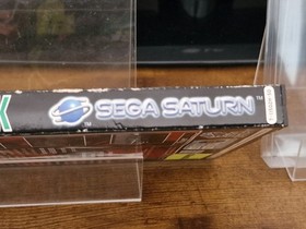 Shellshock Sega Saturn Complete PAL With Acrylic Protective Case