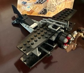 LEGO Adventurers: Bi-Wing Baron (5928) 100% Complete with Instructions Vintage